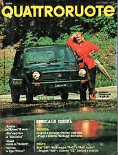 QUATTRORUOTE 324 / 1982 - AUTOBIANCHI A112 FIAT 127 CITROEN CX PEUGEOT 505