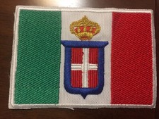 Toppa bandiera italia savoia - bandiera,