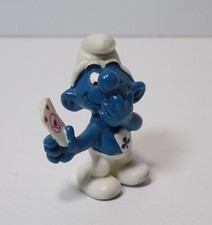 Smurfs 1978 Card Player Smurf