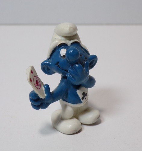 Puffi 1978 giocatore carte - 1978,