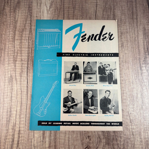 Catalogo fender 1957 - catalogo,