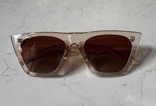 Occhiali da sole trasparenti