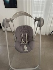 Chicco Polly Swing Up Leaf Altalena Elettronica - Grigia