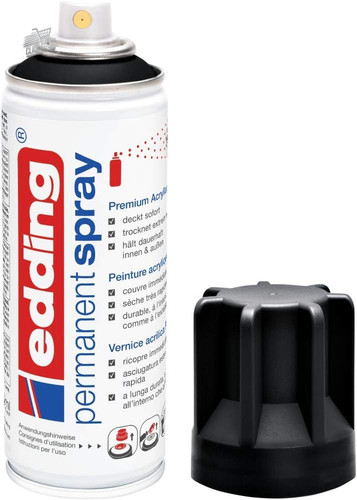 Vernice spray acrilica nero - spray,