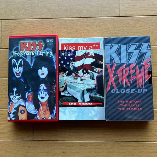 Kiss vhs video lot set - kiss,