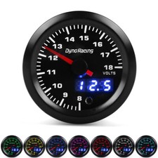 Voltmetro 52mm Doppio Display