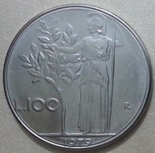 VARIETA' ERRORE DI CONIO  100