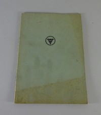 User manual + spare parts list