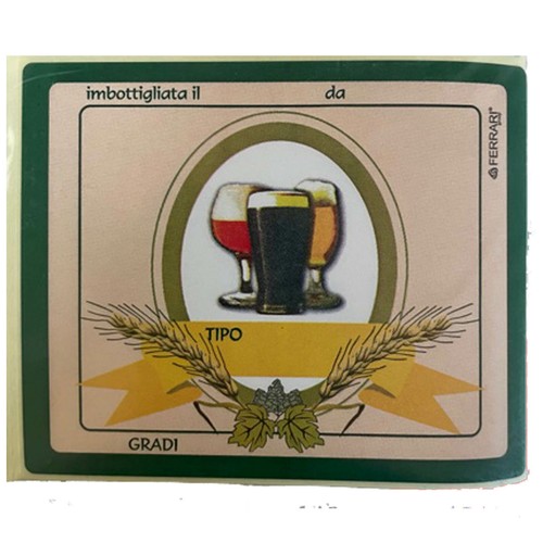 Etichette birra 100 - birra,