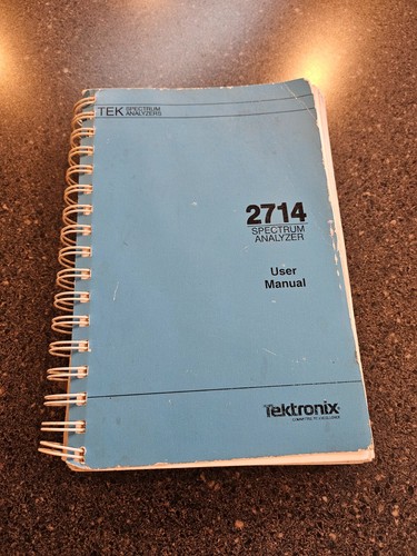Tektronix 2714 analizzatore - analizzatore, di