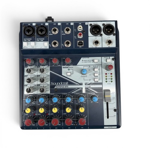 Soundcraft notepad 8fx - notepad-8fx, mixer