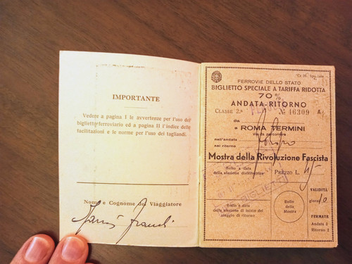 Libretto ferroviario - libretto, e