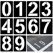 Numeri stencil grandi - numeri,