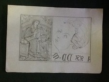 INCISIONE OTTOCENTESCA QUADRO A TEMPERA IN LEGNO GUIDO DA SIENA