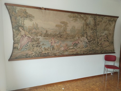 Arazzo gigante cm367 - cm367, antico