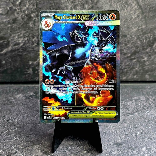 Carta pokemon mega charizard - pokemon,