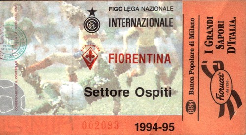 Biglietto calcio inter - biglietto,
