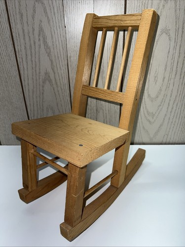 Sedia dondolo legno - sedia,
