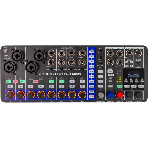 Zoom livetrak l6max - zoom, mixer