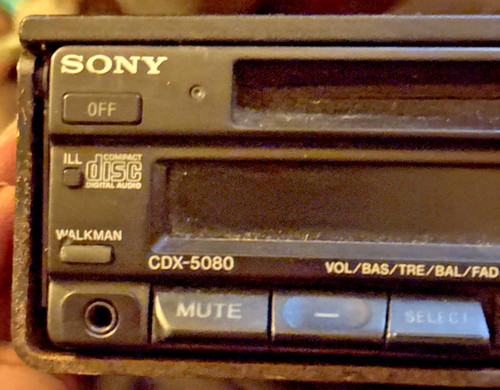 Autoradio vintage anni - 90, sony