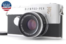 【Quasi come nuovo】 Olympus Pen F 35 mm fotocamera pellicola mezza cornice...