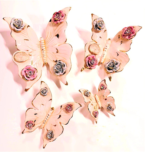 Set farfalle porcellana - set,