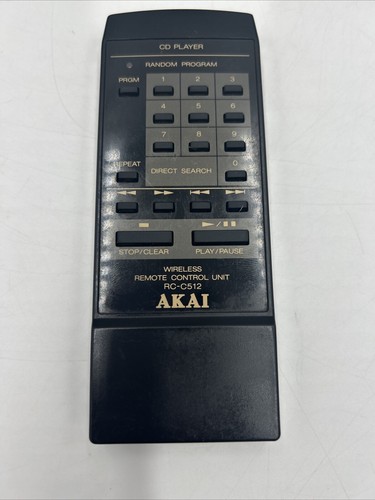 Akai c512 lettore - akai, rc-c512,