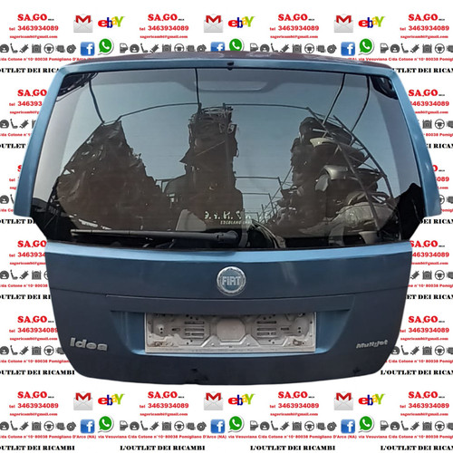 Portellone cofano posteriore - portellone,