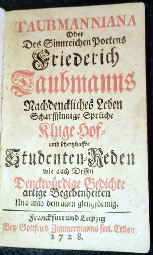 1728 taubmanniana del - del, posto