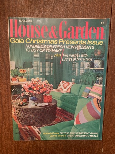 Vintage house garden nov - house,