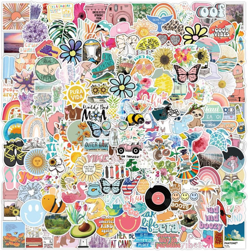 200 pezzi vinile - vinile, autocollant