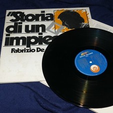 FABRIZIO DE ANDRè  storia di un impiegato Dischi vinile 33 giri lp  release VV