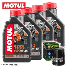 Yamaha FJR 1300 2001-2002 Tagliando Olio Motul 7100 4T 10W-40 4 litri filtro