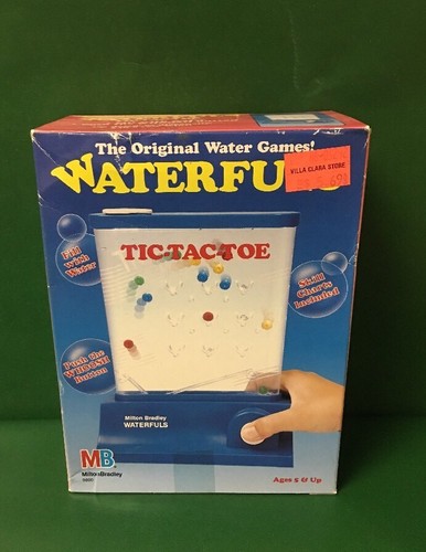 Waterfuls 1987 tic tac toe - "tic,