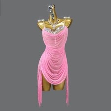 Abito da ballo latino rosa