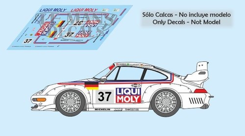 Decals porsche 911 - gt2, le