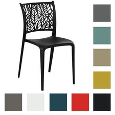 Sedia in Polipropilene SPRING Design Impilabile per Interno ed Esterno