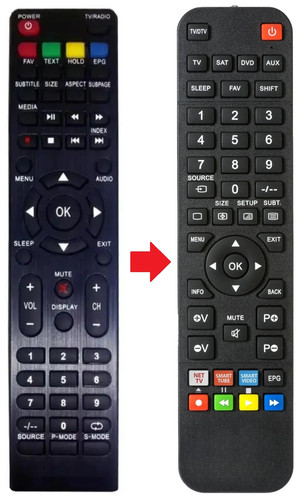 Telecomando adatto per