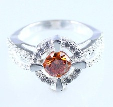 1.18 Carato Arancione Taglio