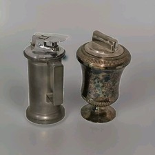 Vintage 2 Accendini Da Tavolo