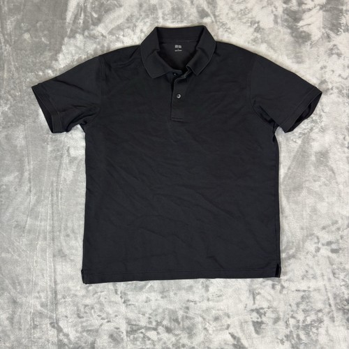 Uniqlo dry piqué - polo, uomo