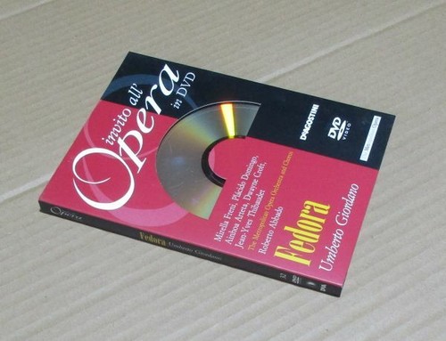 Dvd libretto fedora umberto - libretto,