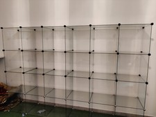 Vetrina espositiva in cristallo temperato