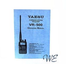 Nuovo yaesu 500 manuale - vr-500,