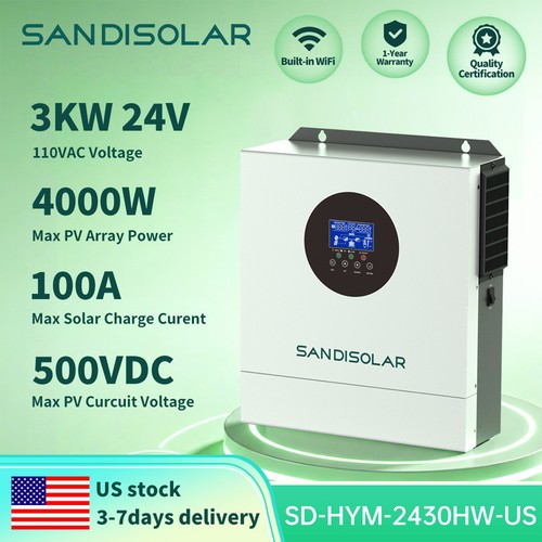 24v 3000w solar - 24v, hybrid