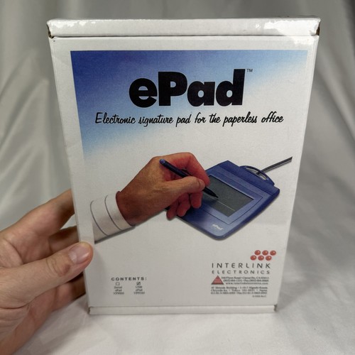 Interlink electronics epad - interlink,