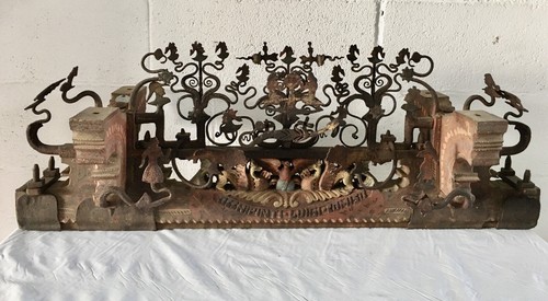 Antico assale di carretto - di,
