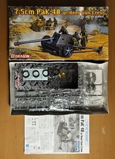 DRAGON 6249 - 7.5cm PaK 40 with HEER GUN CREW - 1/35 PLASTIC KIT