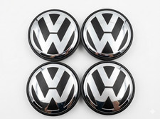 Set Of 4 VW 65mm Center Caps