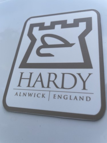 Hardy reel adesivo magnete - reel, adesivo/magnete